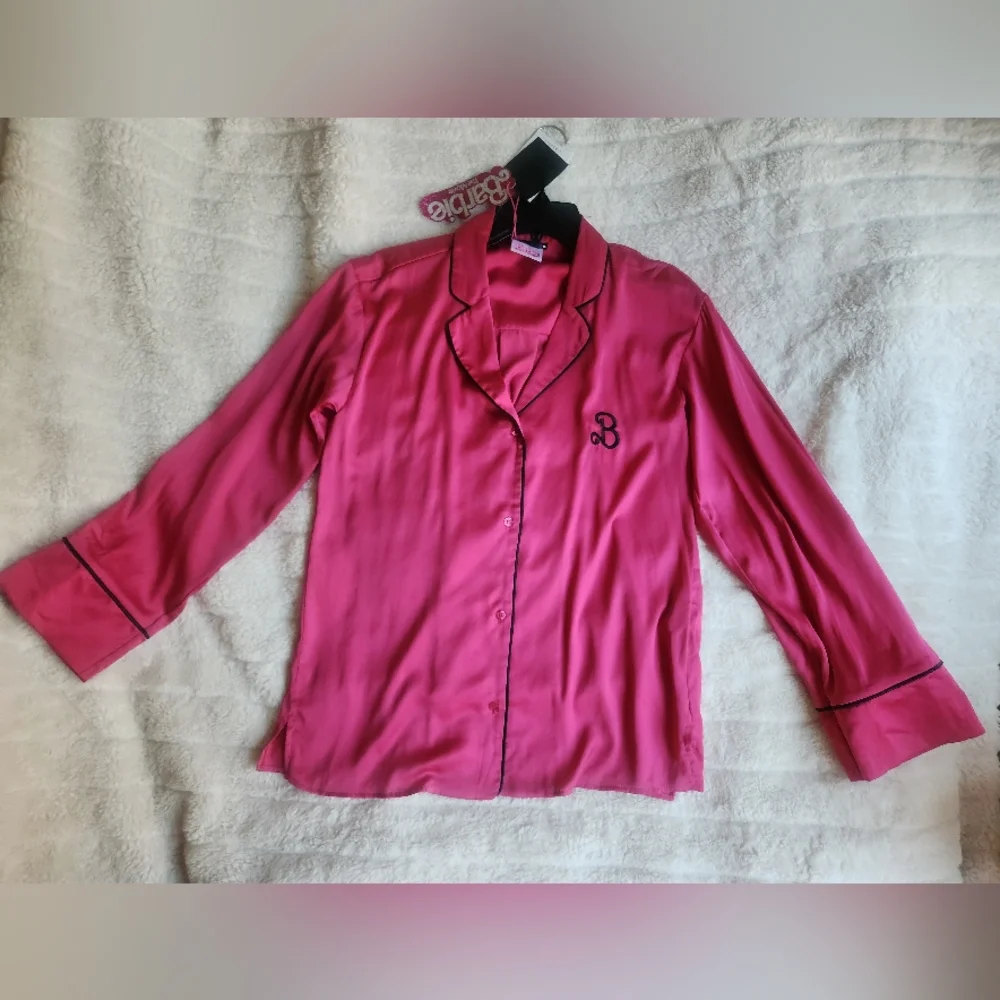 ZARA X BARBIE™ THE MOVIE WARNERBROS SATIN EFFECT SHIRT Only